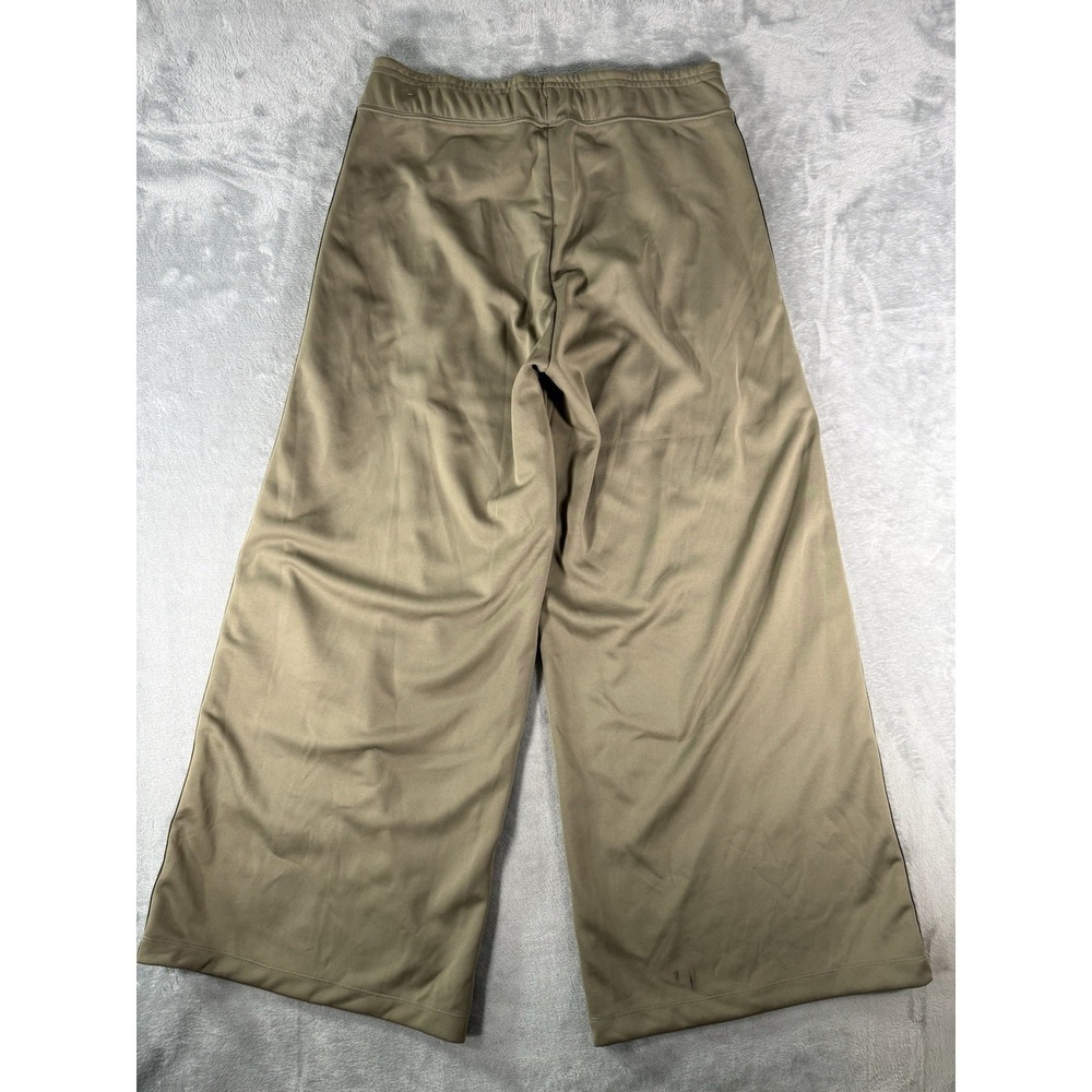 Nike Sportswear Pants Womens Large Green Tape Trend High Rise Loose Fit Wide Leg - Picture 14 of 15